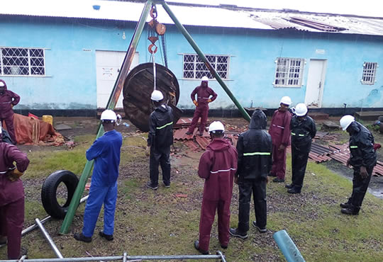 Metrorail train, Cape Town, South Africa